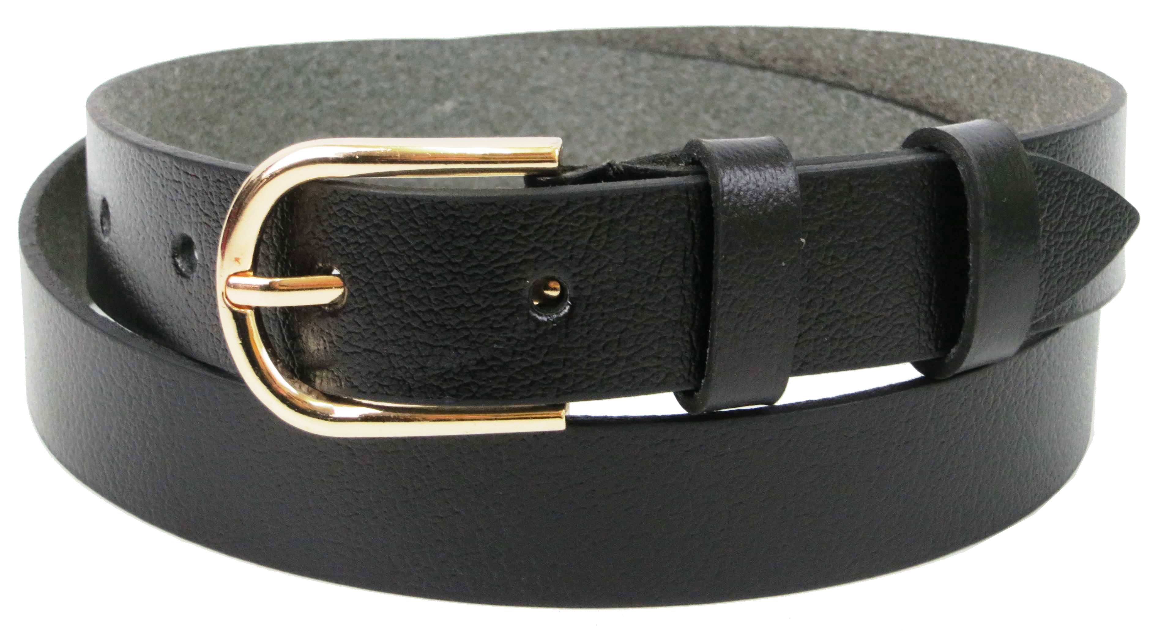 Ремень женский Skipper кожаный Черный (1372-30)
