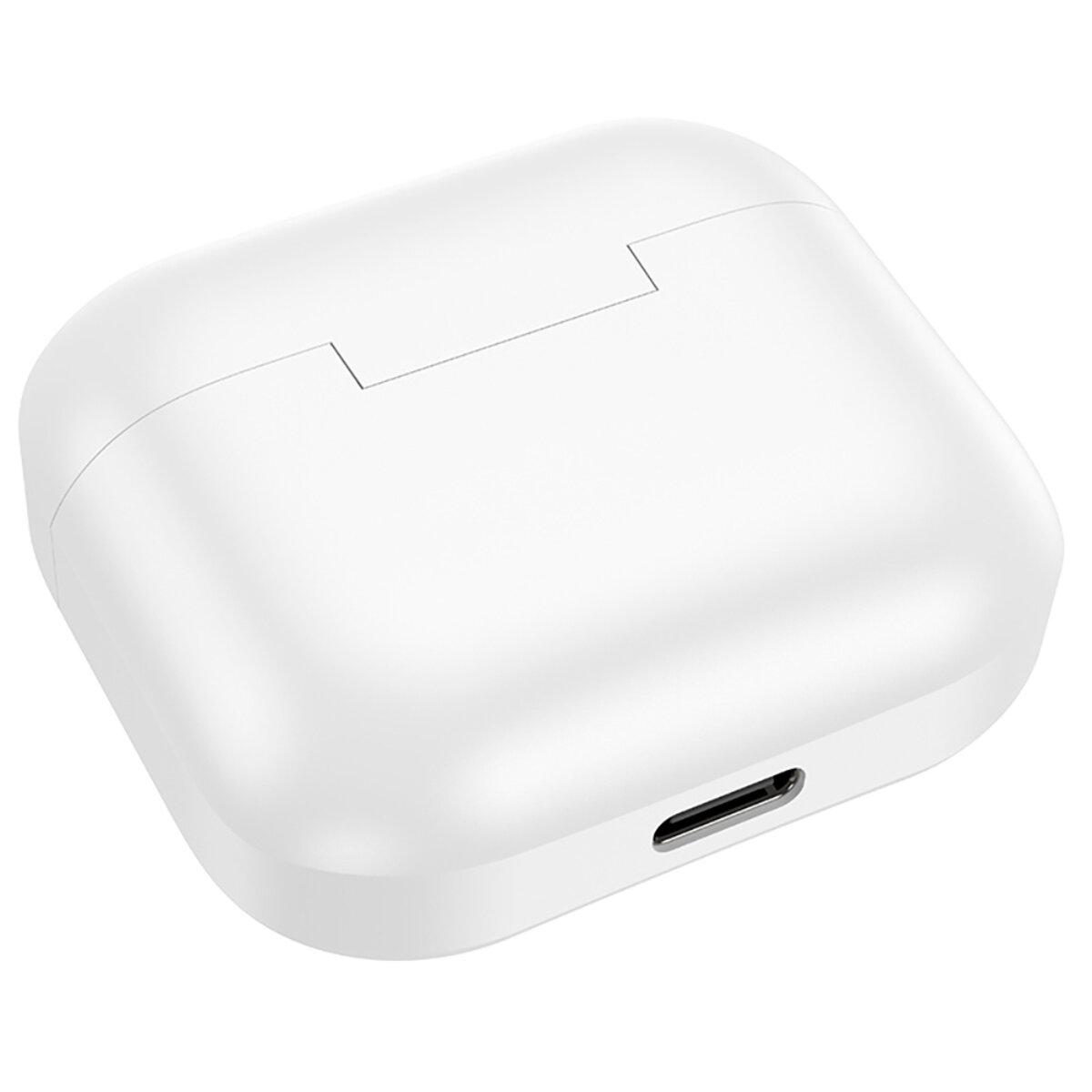Навушники бездротові Hoco EW30 Intelligent true wireless BT5.3 300 mAh White (6931474782793) - фото 5 Навушники бездротові Hoco EW30 Intelligent true wireless BT5.3 300 mAh White (6931474782793) - фото 5