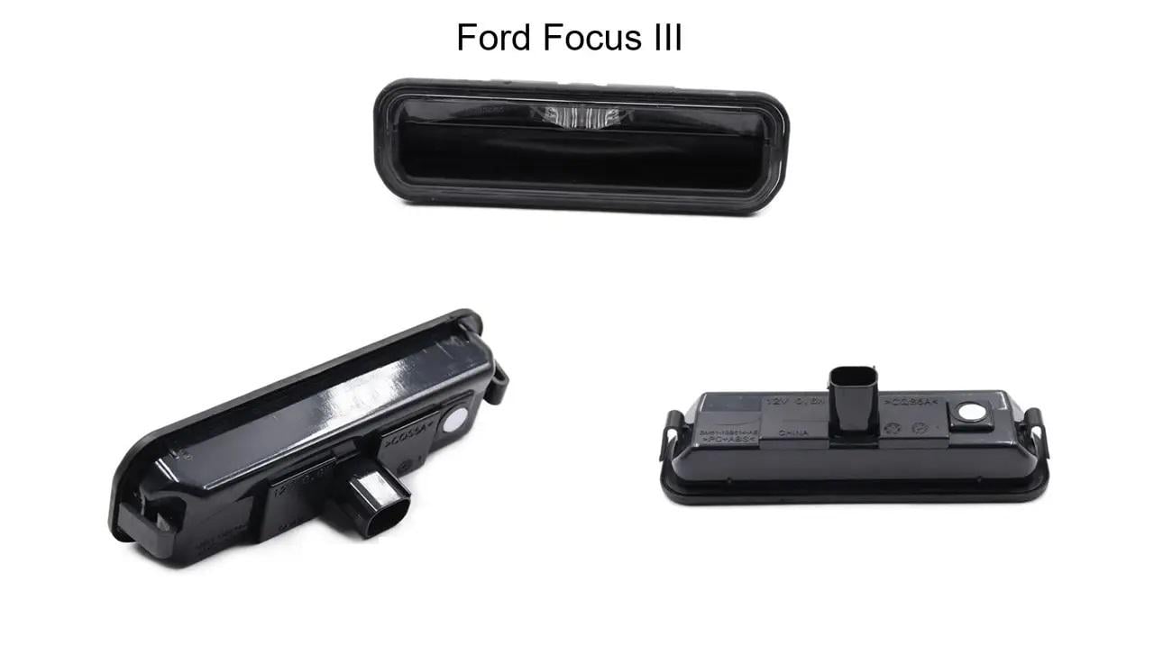 Підсвічування номера світлодіодне для з кнопкою відкриття багажника Ford Focus 3 (610072) - фото 2 Підсвічування номера світлодіодне для з кнопкою відкриття багажника Ford Focus 3 (610072) - фото 2