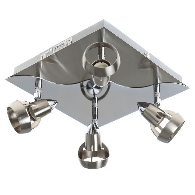 Светильник настенно-потолочный спот поворотный накладной Brille HTL-67/4