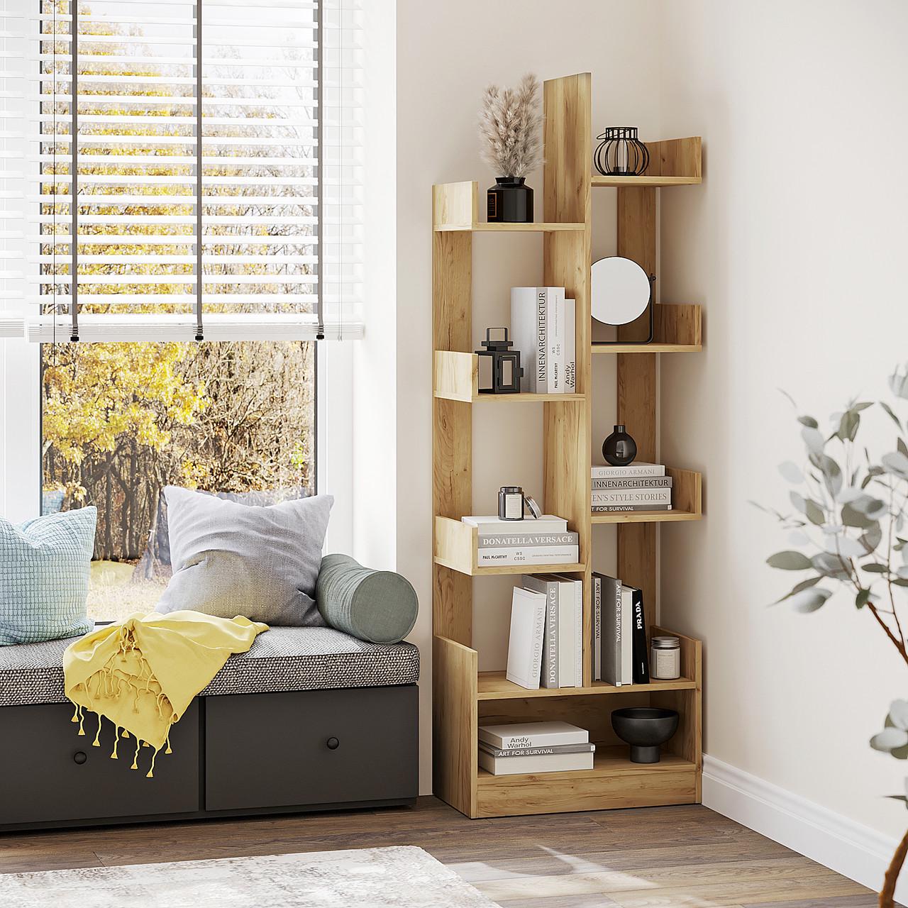 Полка Компанит П-39 60х31,6х180 см Дуб крафт золотой (24772671)