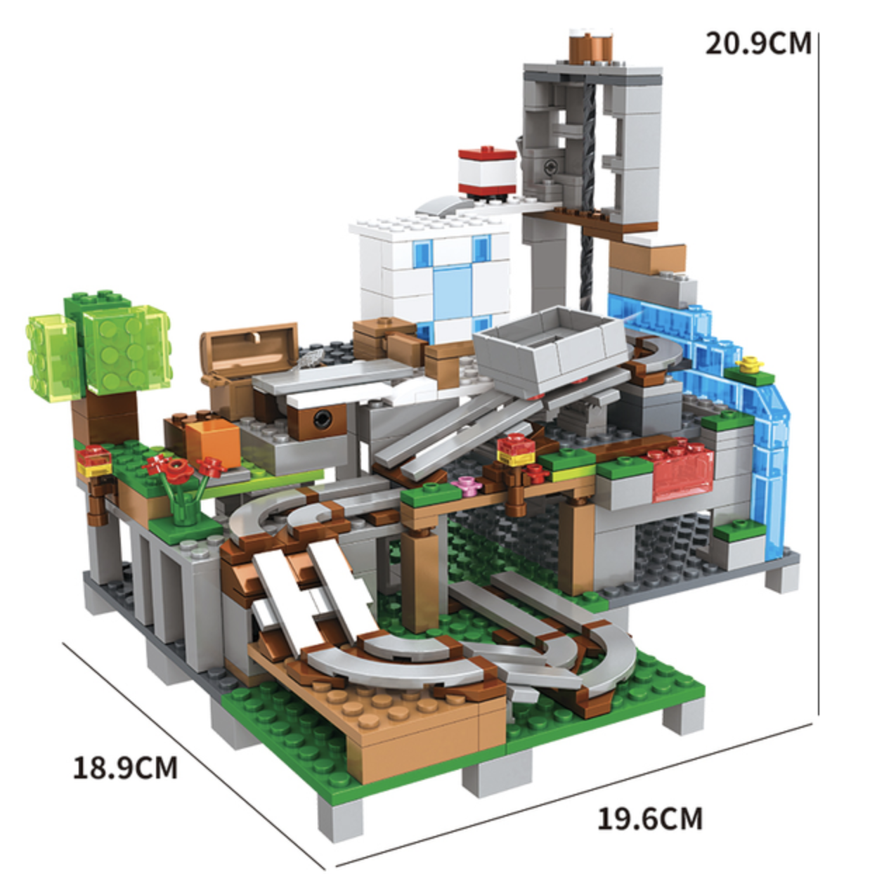 Конструктор My World Печера 587 деталей (SJ82003) - фото 3