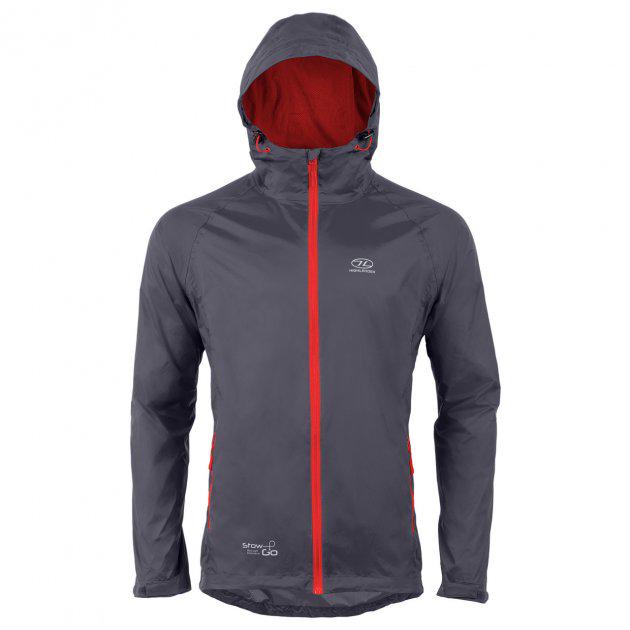 Куртка Highlander Stow & Go Pack Away Rain Jacket 6000 мм XXL Charcoal (1073-927478)