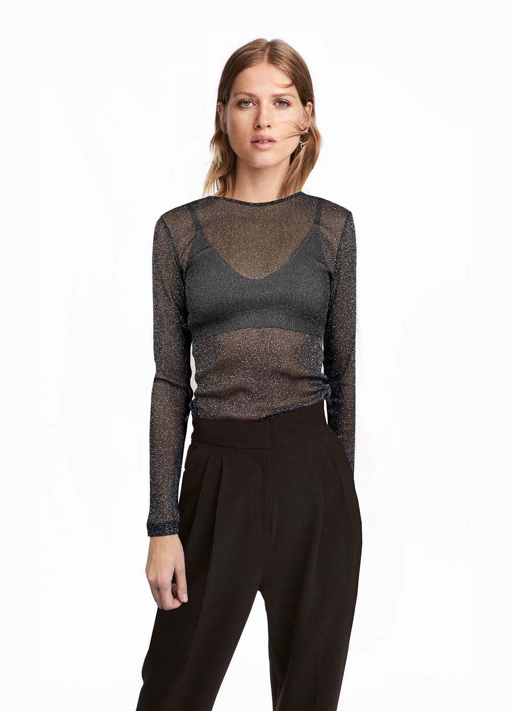 Лонгслив женский Monki S Черный (537103b47)