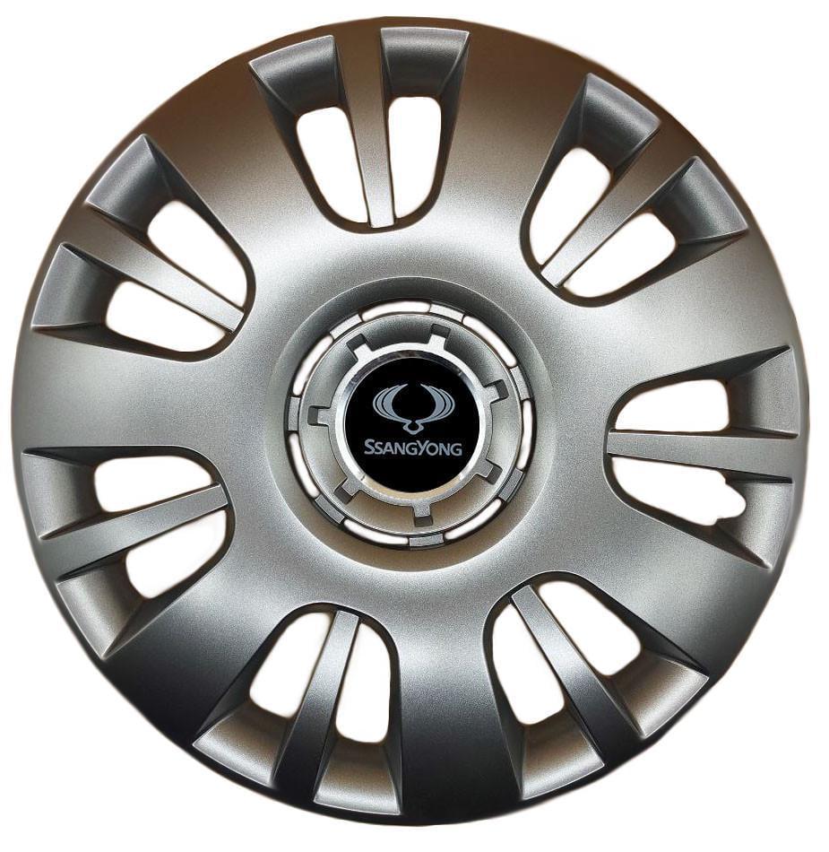 Колпаки модельные R14 SsangYong 222 4 шт. SJS Серебристый (2789079948)