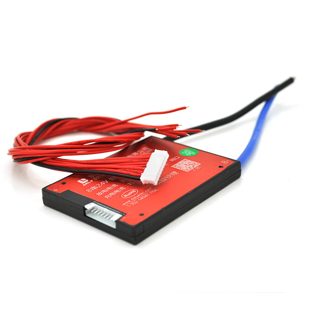 Плата BMS DaLy LiFePO4 24V 8S 15/30A (7037)