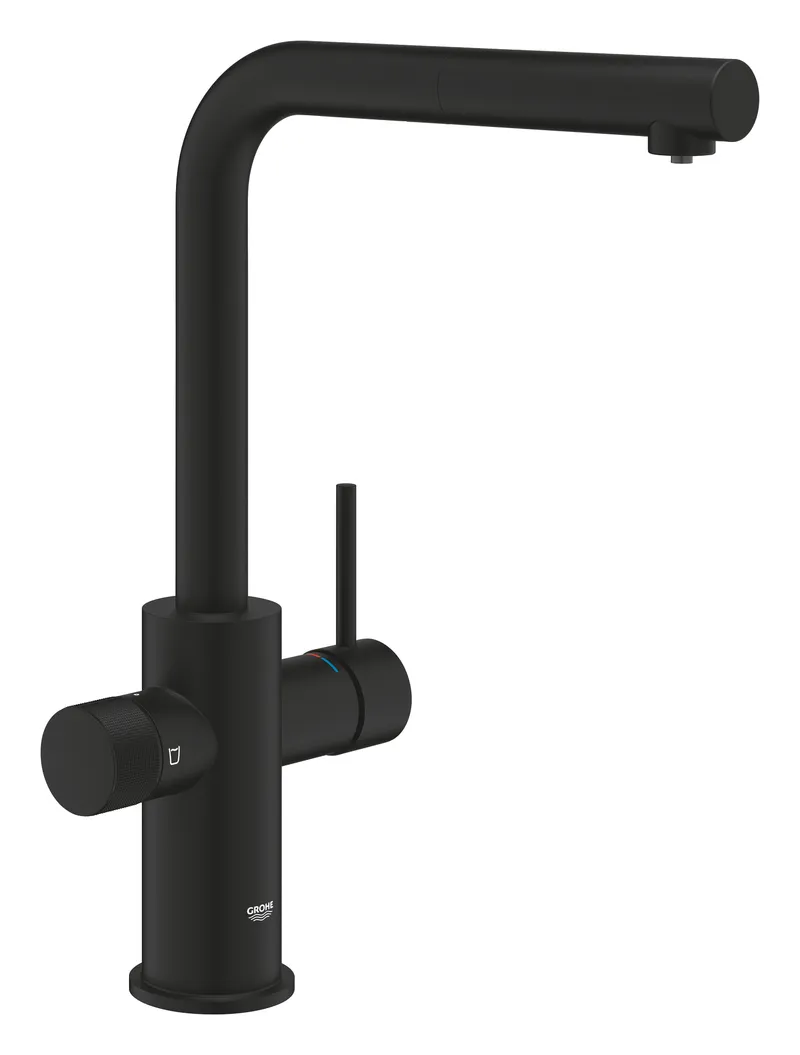 Смеситель для кухни Grohe Blue Pure Minta с подключением к фильтру (30590KF0) Смеситель для кухни Grohe Blue Pure Minta с подключением к фильтру (30590KF0)