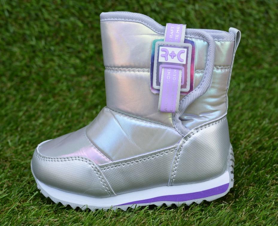 Чоботи дитячі зимові Jong Golf р. 25 Срібний (11356467)