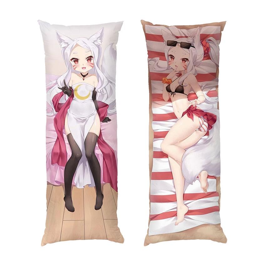 Подушка дакимакура Fox Girl in a beach Anime Pillow габардин 70х30 см Подушка дакимакура Fox Girl in a beach Anime Pillow габардин 70х30 см