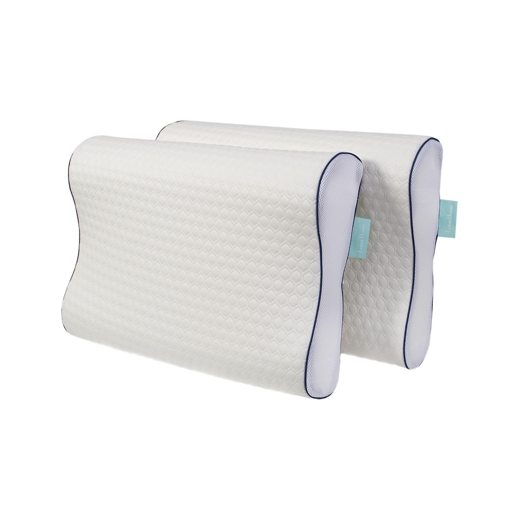 Подушка Lotus Home Support Comfort 60x40x14/12 см (svt-2000022337205) - фото 2