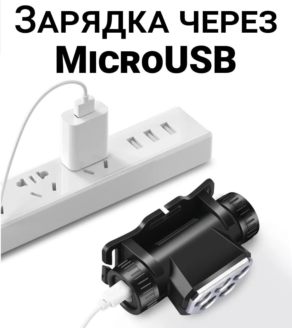 Ліхтар налобний світлодіодний Bailong SQ-815-2 з білим і синім світінням Чорний - фото 9 Ліхтар налобний світлодіодний Bailong SQ-815-2 з білим і синім світінням Чорний - фото 9
