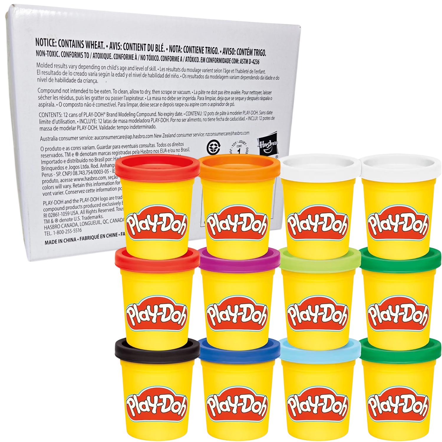 Набор для лепки Hasbro Play-Doh Jewel Colors Bulk 12 шт. (E 4830)