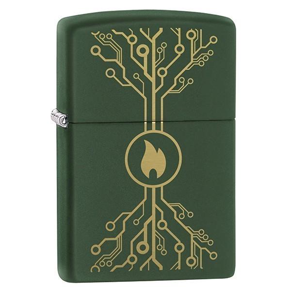 Запальничка ZIPPO 221 PF20 Flame Tech Design
