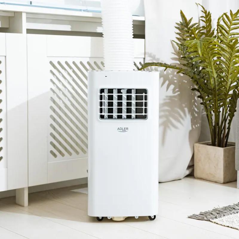 Кондиционер мобильный напольный Adler AD 7924 1,5 кВт переносной 15-31°C с LED дисплеем и пультом - фото 8 Кондиционер мобильный напольный Adler AD 7924 1,5 кВт переносной 15-31°C с LED дисплеем и пультом - фото 8