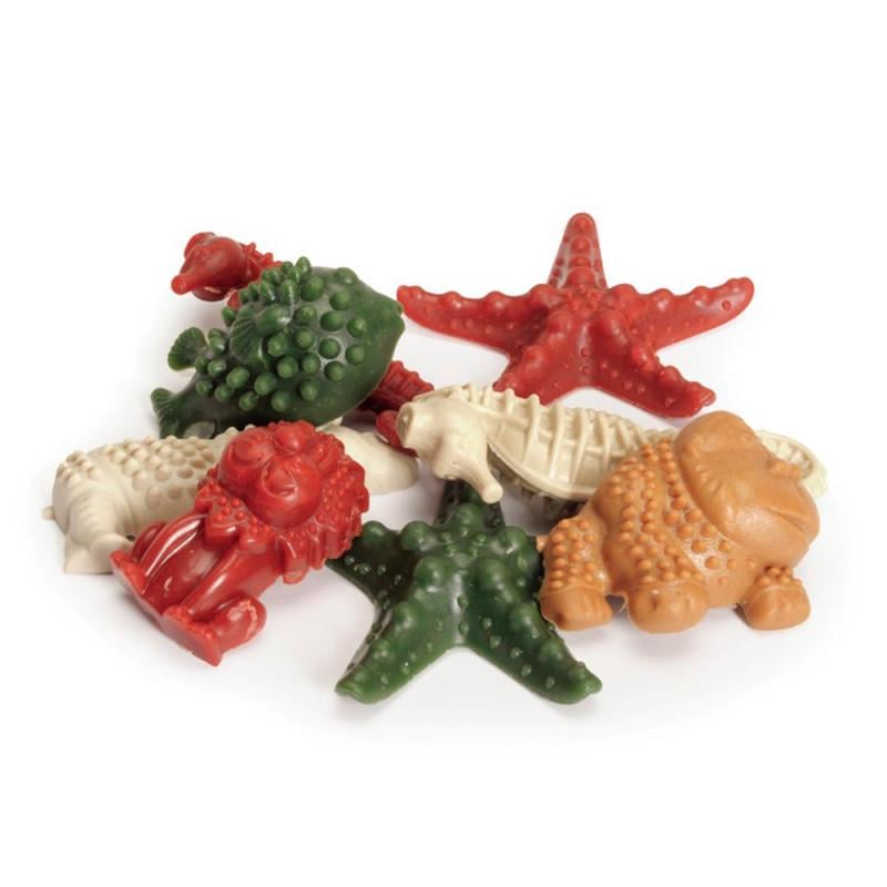 Лакомства для собак для дрессировки Camon Dental Snack Mix морские животные микс вкусов 5-8 см 155 г (2730949637) - фото 2