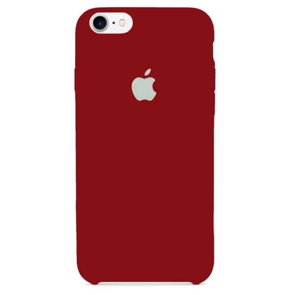 Силіконовий Чохол Накладка Silicone Case для iPhone  7/8/SE 2020 China Red