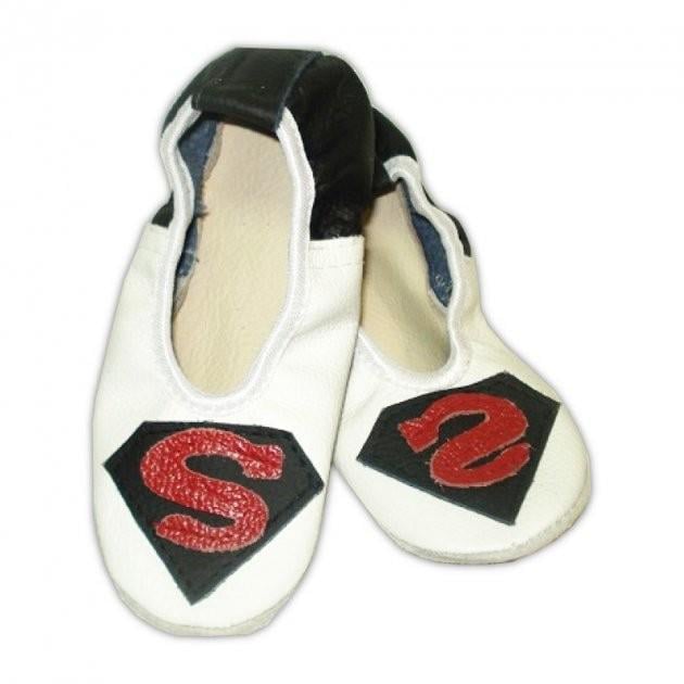 Чешки SMK 511 кожа с декором р. 28 17,5 см Black/White