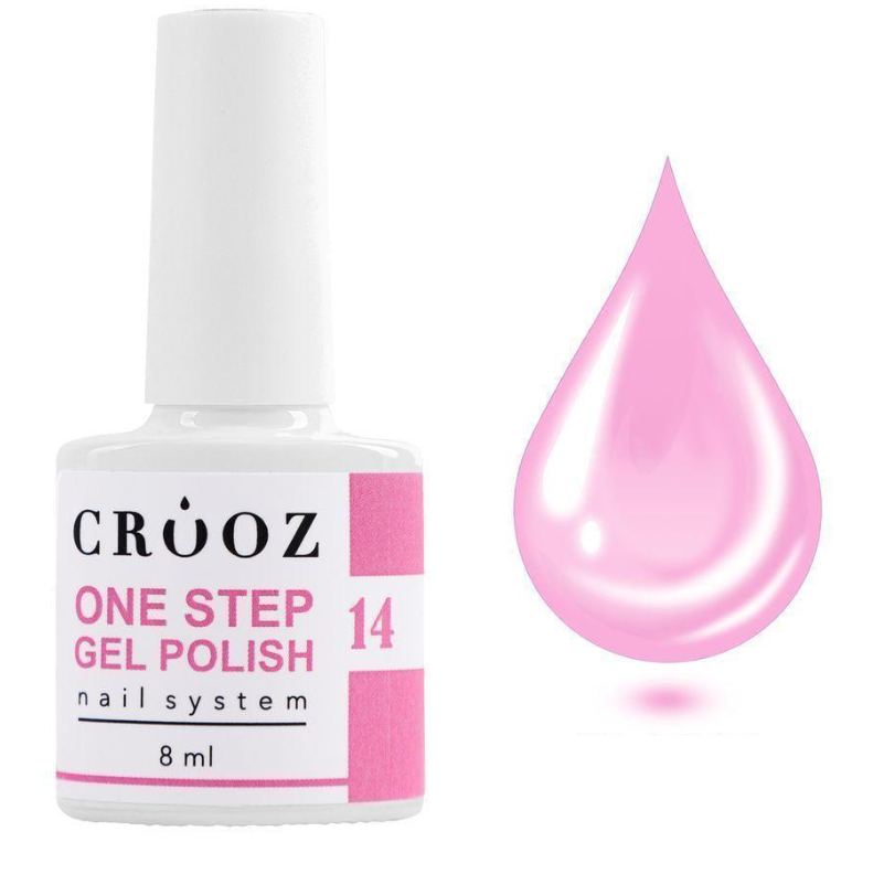 Гель-лак однофазный Crooz One Step Gel Polish №14 8 мл