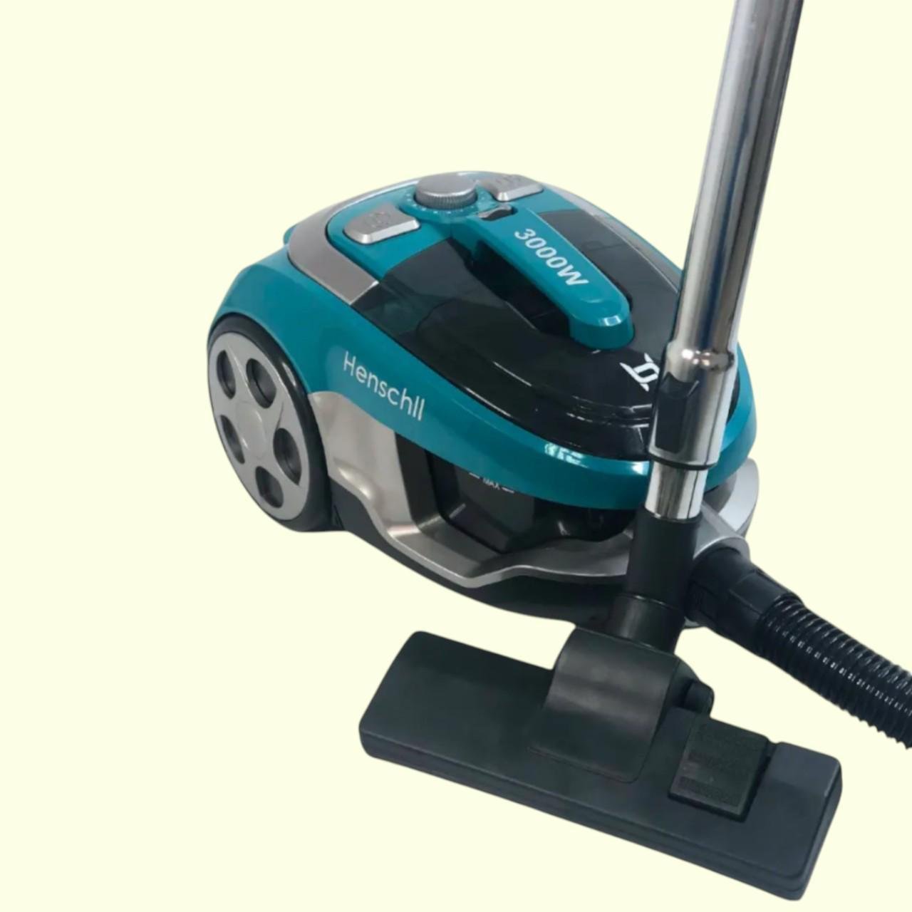 Пилосос контейнерний Henschll XN19-87 системою фільтрації та трьома насадками 3000 Вт 4 л Бірюзовий (є99) - фото 4 Пилосос контейнерний Henschll XN19-87 системою фільтрації та трьома насадками 3000 Вт 4 л Бірюзовий (є99) - фото 4
