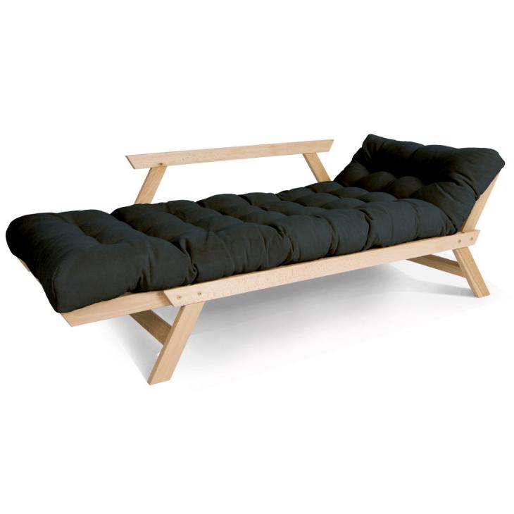 Диван-футон раскладной Woodman Allegro из массива дерева Бук/Графитовый - фото 2 Диван-футон раскладной Woodman Allegro из массива дерева Бук/Графитовый - фото 2