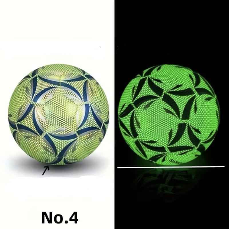 Футбольний м'яч світиться в темряві р. 4 (i010) - фото 2 Футбольний м'яч світиться в темряві р. 4 (i010) - фото 2
