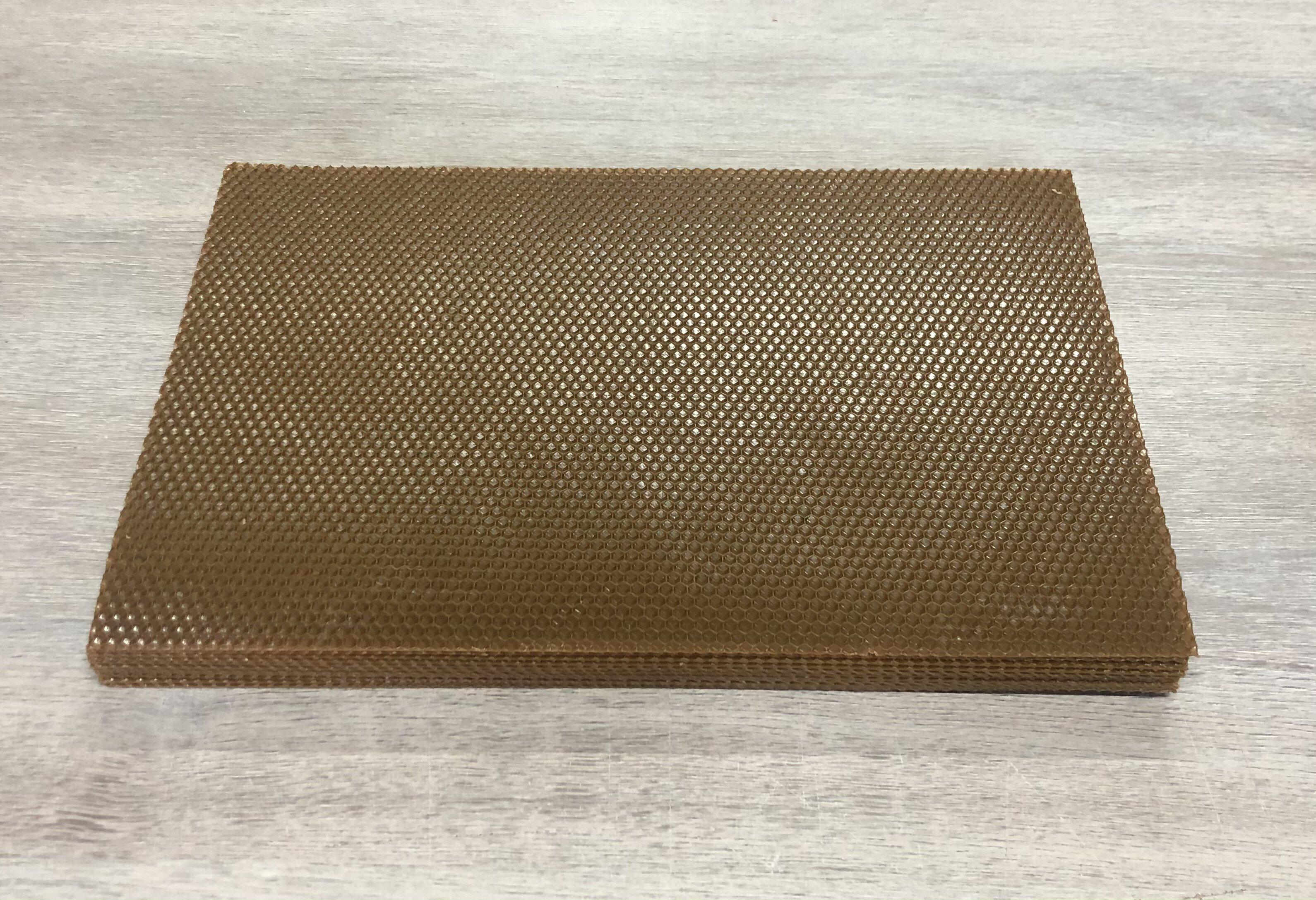 Вощина для виготовлення свічок Feroma Candle 12 аркушів 42х26 см Коричневий