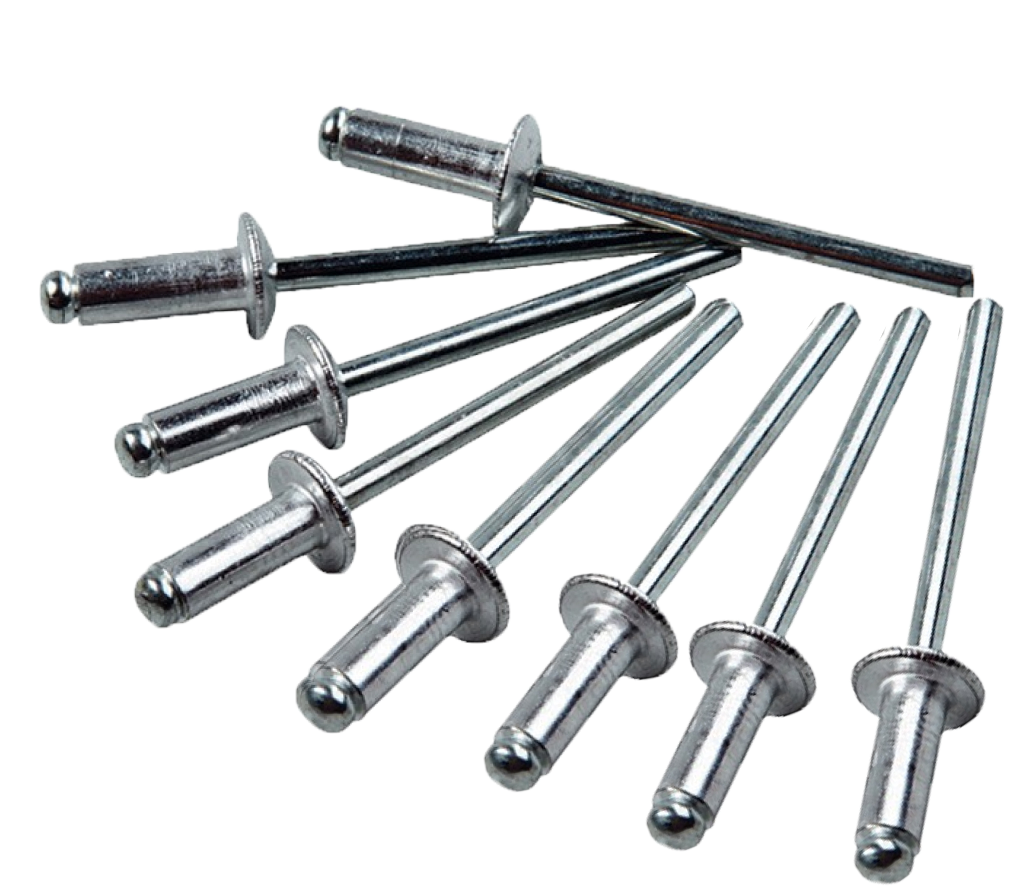 Заклепки будівельні алюмінієві Кондор 4,0х12,0 мм 50 шт. (47308)