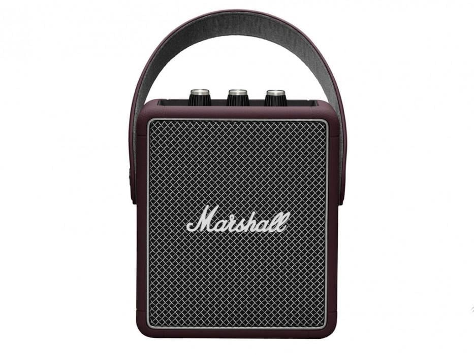 Портативная колонка Marshall Stockwell II Burgundy Портативная колонка Marshall Stockwell II Burgundy