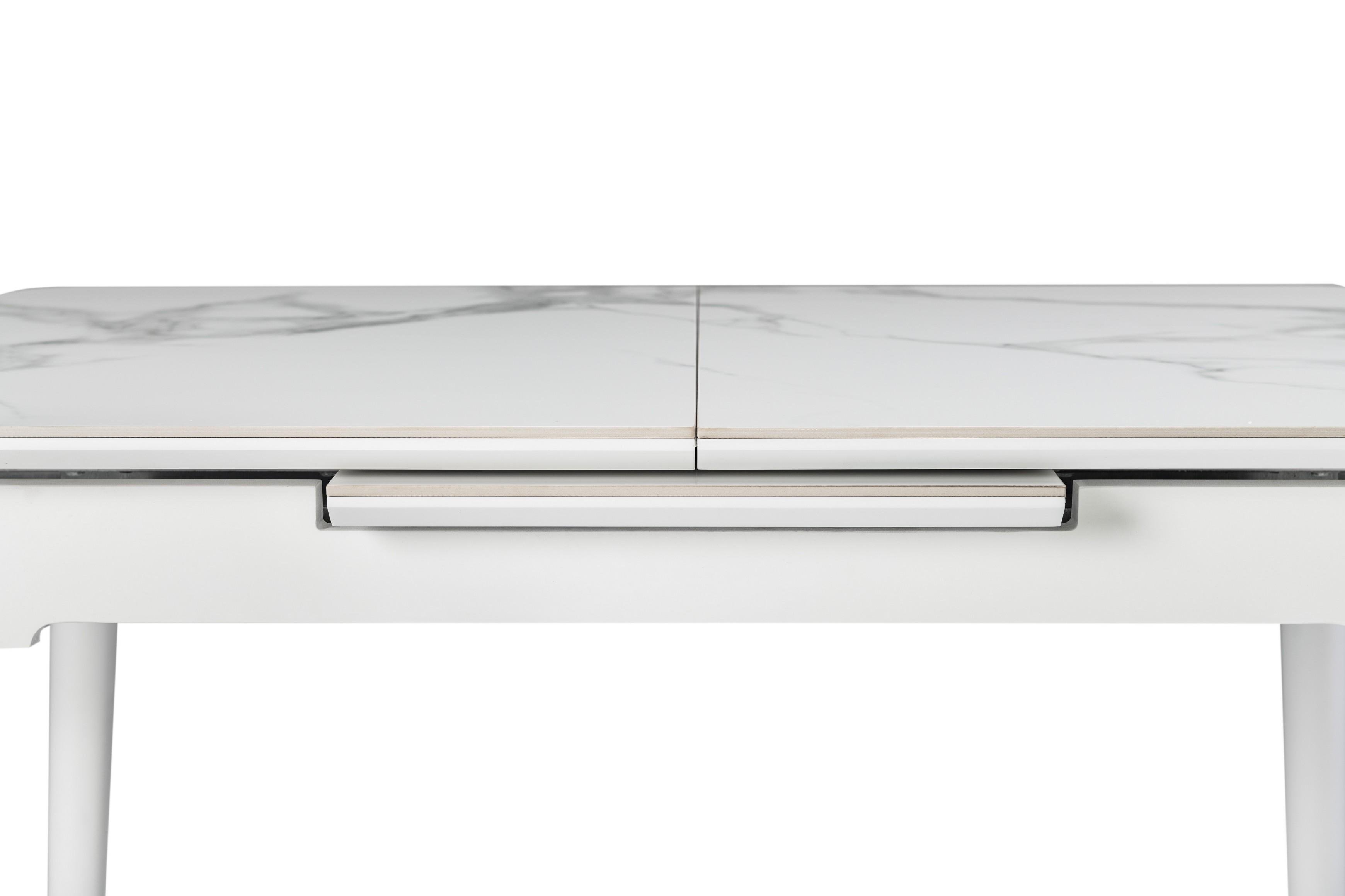 Стол обеденный раскладной Ветро 1200-1600/800/760 мм Вайд клауд/Белый(TМ-76) - фото 7 Стол обеденный раскладной Ветро 1200-1600/800/760 мм Вайд клауд/Белый(TМ-76) - фото 7