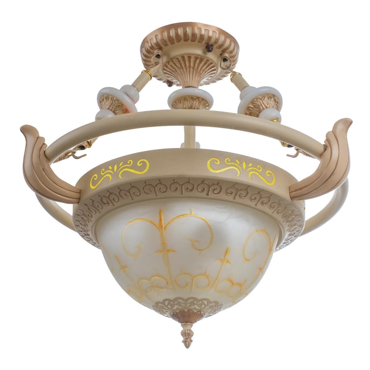 Люстра потолочная классическая Brille BKL-385S/3 E27 WG