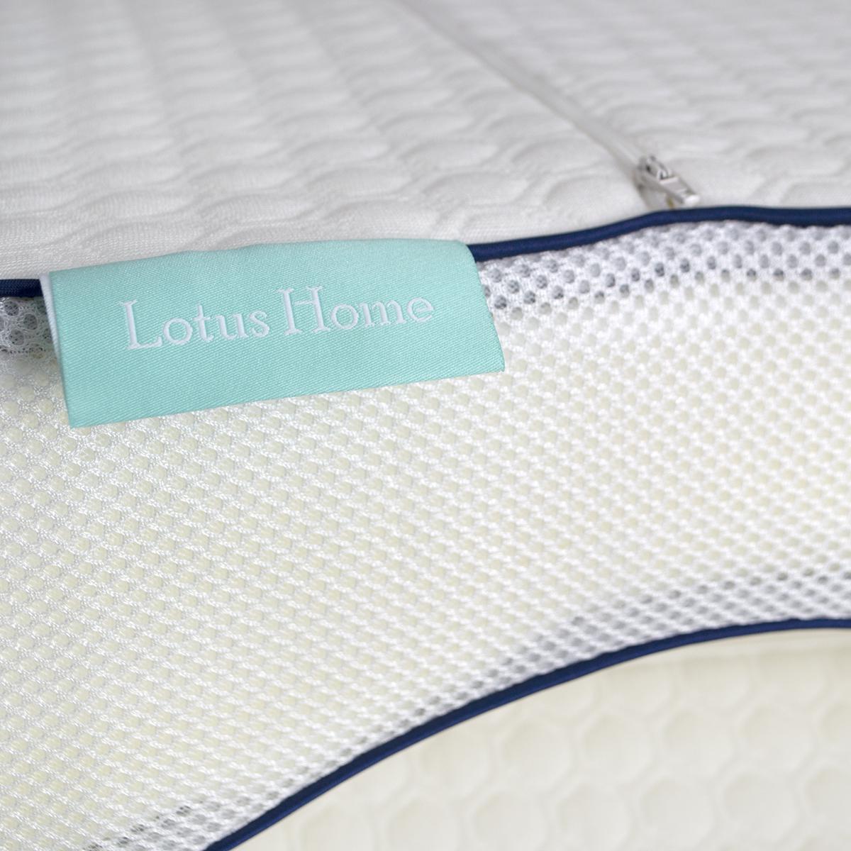 Подушка Lotus Home Support Comfort 60x40x14/12 см (svt-2000022337205) - фото 4