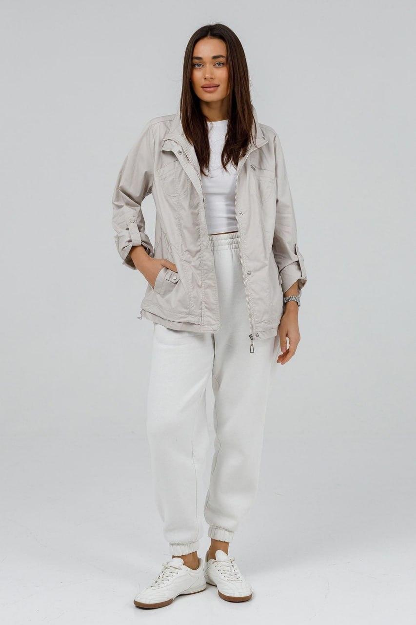 Куртка-сорочка жіноча 2XL Айворі (2911a/2XL)