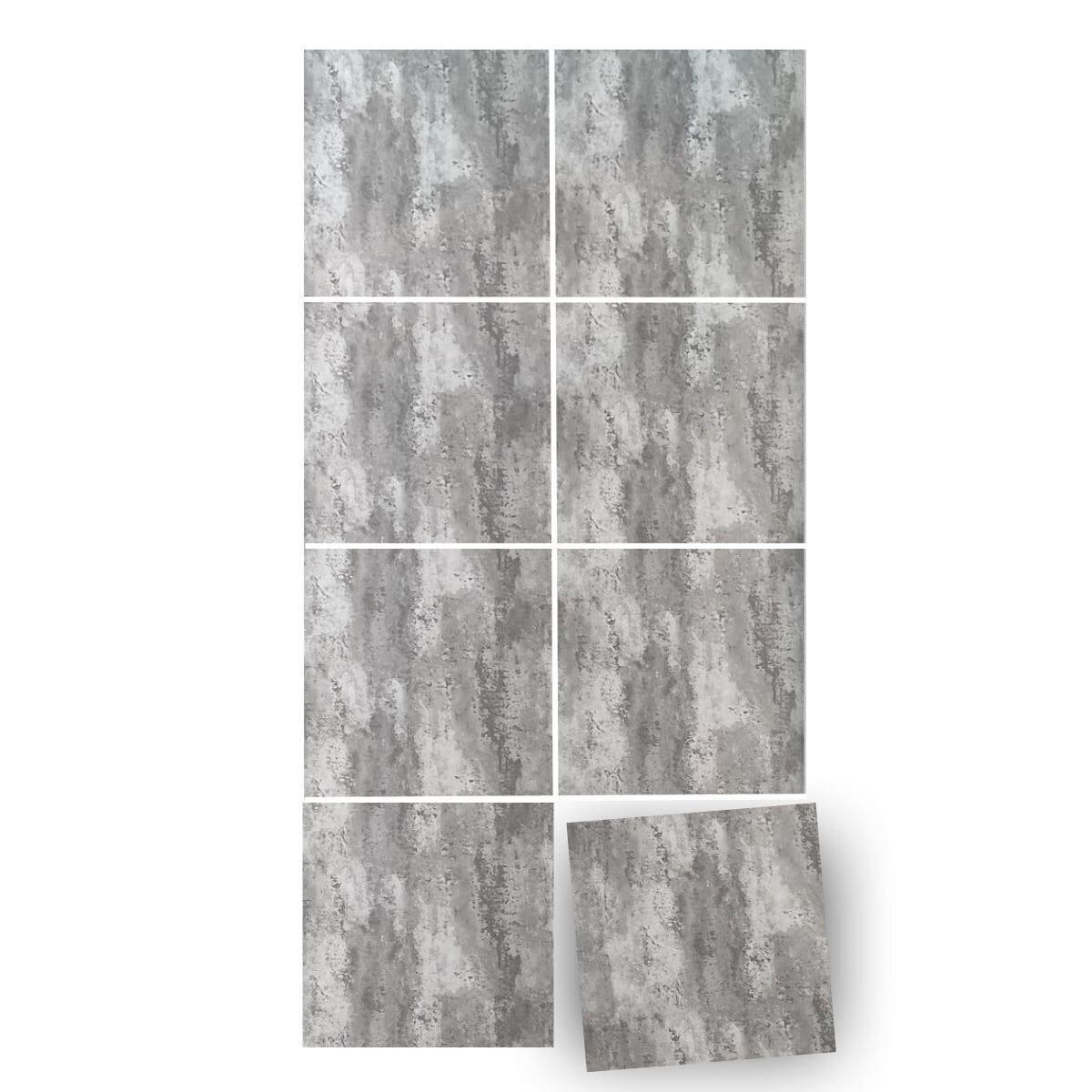 Плита декоративна ПВХ 1,22 м х2,44 м х3 мм Платиновий мармур (SW-00001411) - фото 2