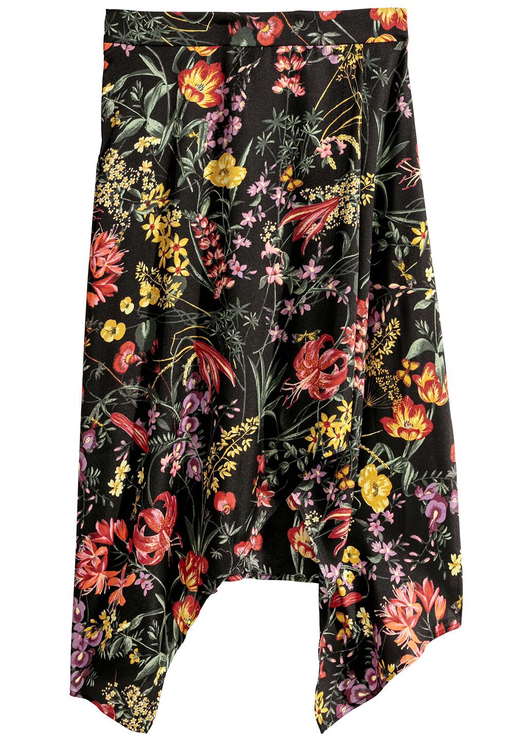 Юбка H&M р. 34 Черный (610697002b42)