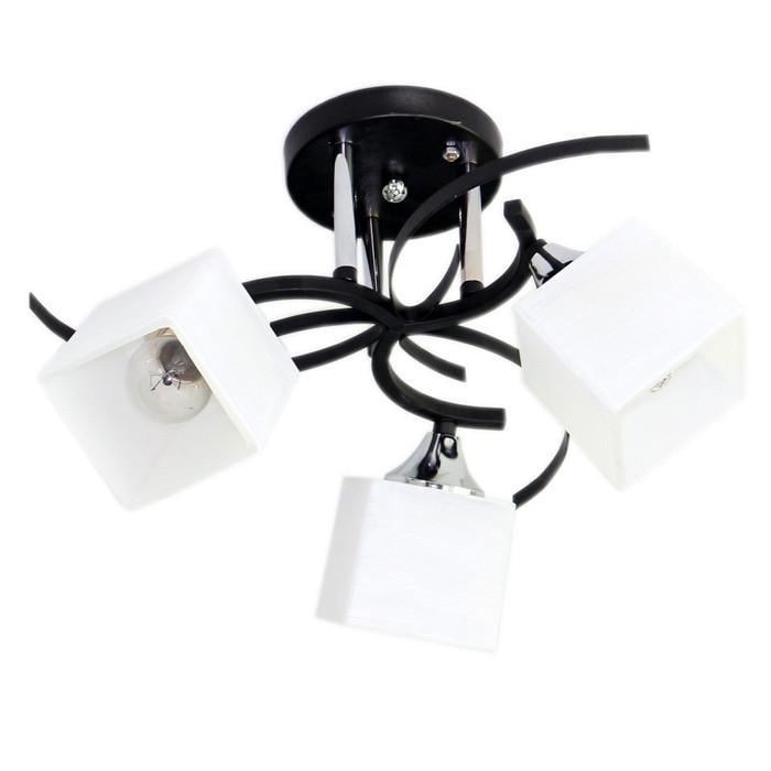 Люстра потолочная Sirius B A2581/3 ВК CR на 3 плафоны (000012191)