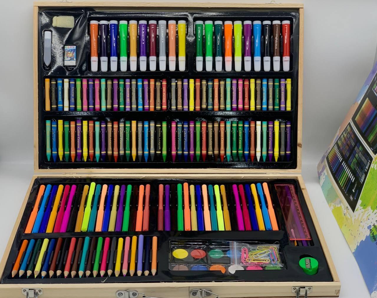 Набор для творчества и рисования в чемодане 220 предметов (23506605)