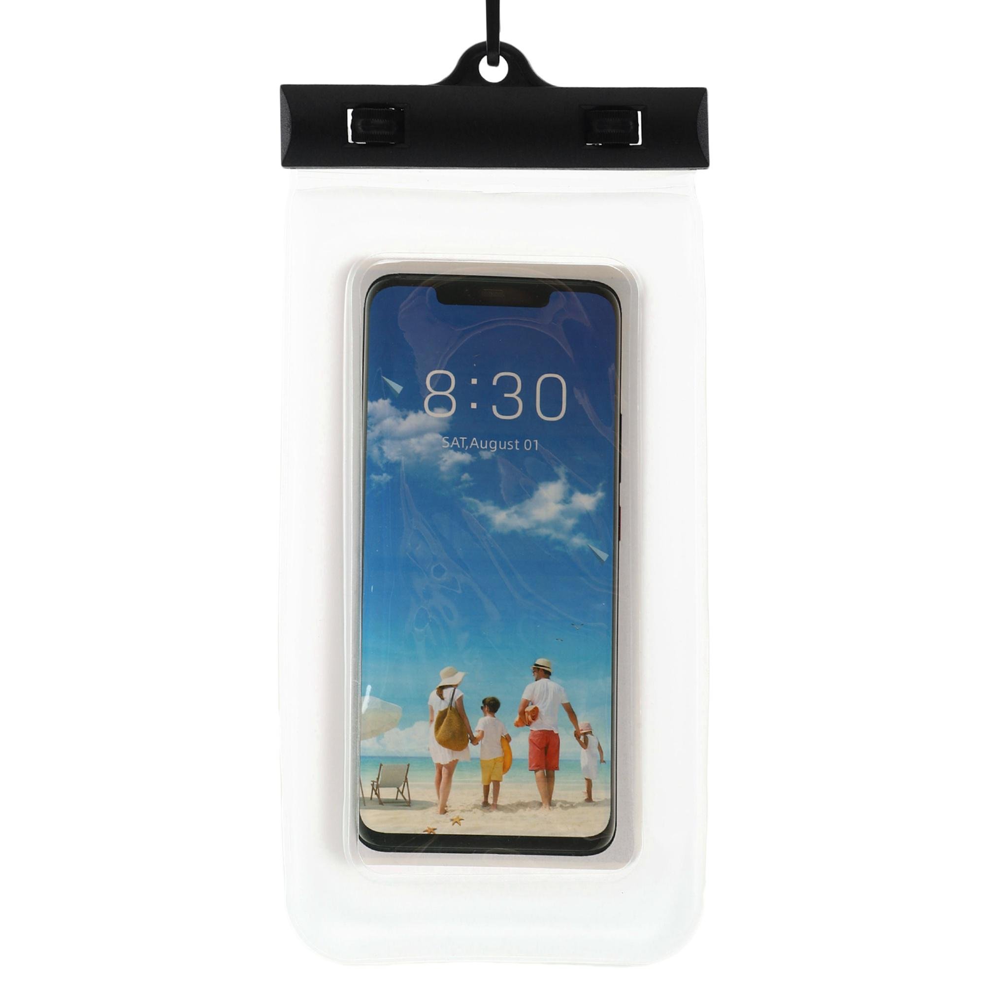 Чохол-гаманець на шию водонепроникний SP-Sport D3850 (TPU, внутрішні розміри-17x9см, чорний) - фото 1 Чохол-гаманець на шию водонепроникний SP-Sport D3850 (TPU, внутрішні розміри-17x9см, чорний) - фото 1