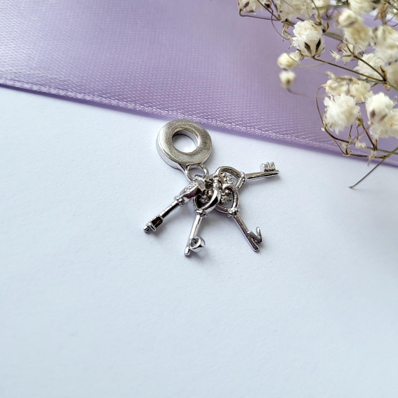 Шарм Love срібло 925 проби 2 г (921р)