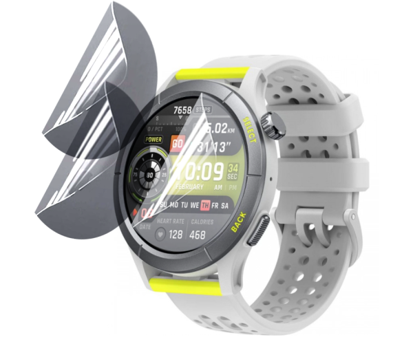 Пленка противоударная гидрогелевая Hydrogel Film для Amazfit Cheetah Round 6 шт. Transparent
