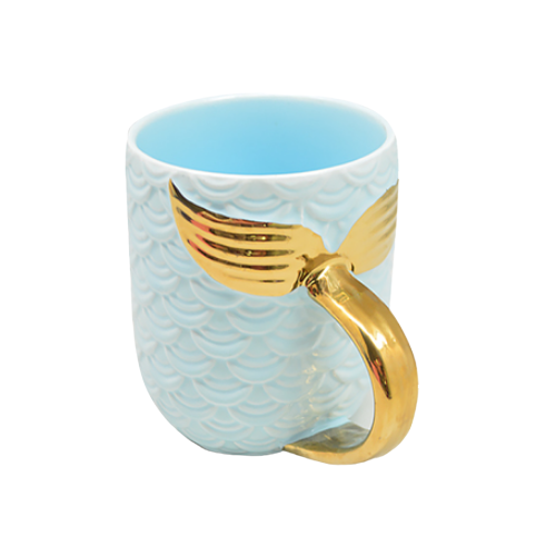 Чашка Mermaid 400 мл Hoz 315284 Голубой (NA005294)