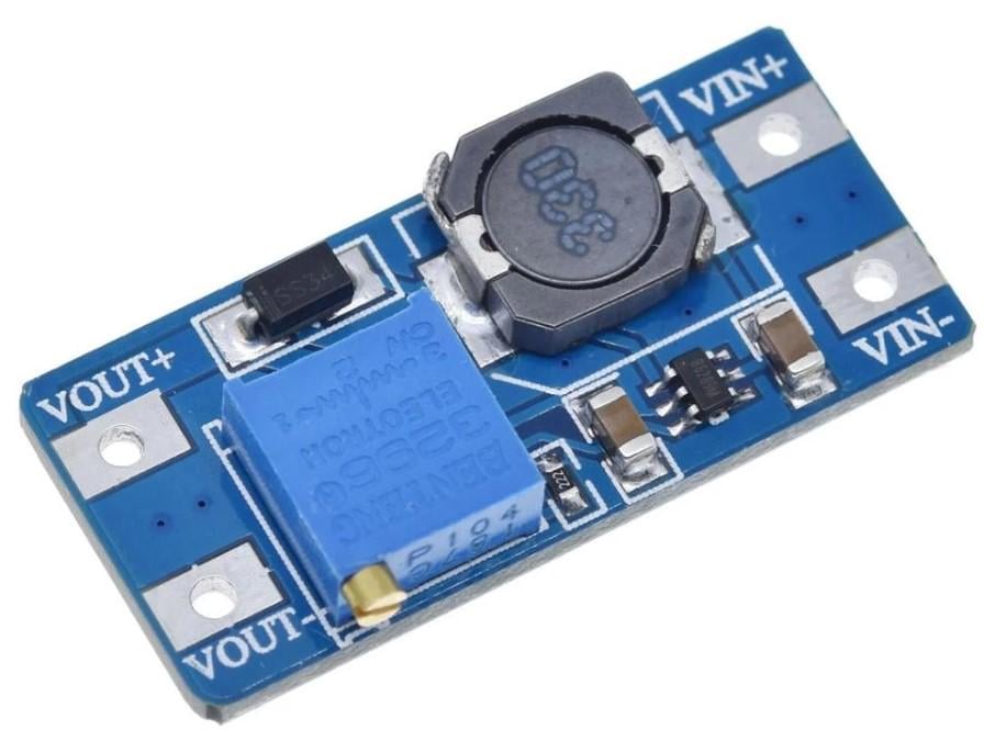 Перетворювач регульований MT3608 DC-DC/2А 28 В підвищуючий