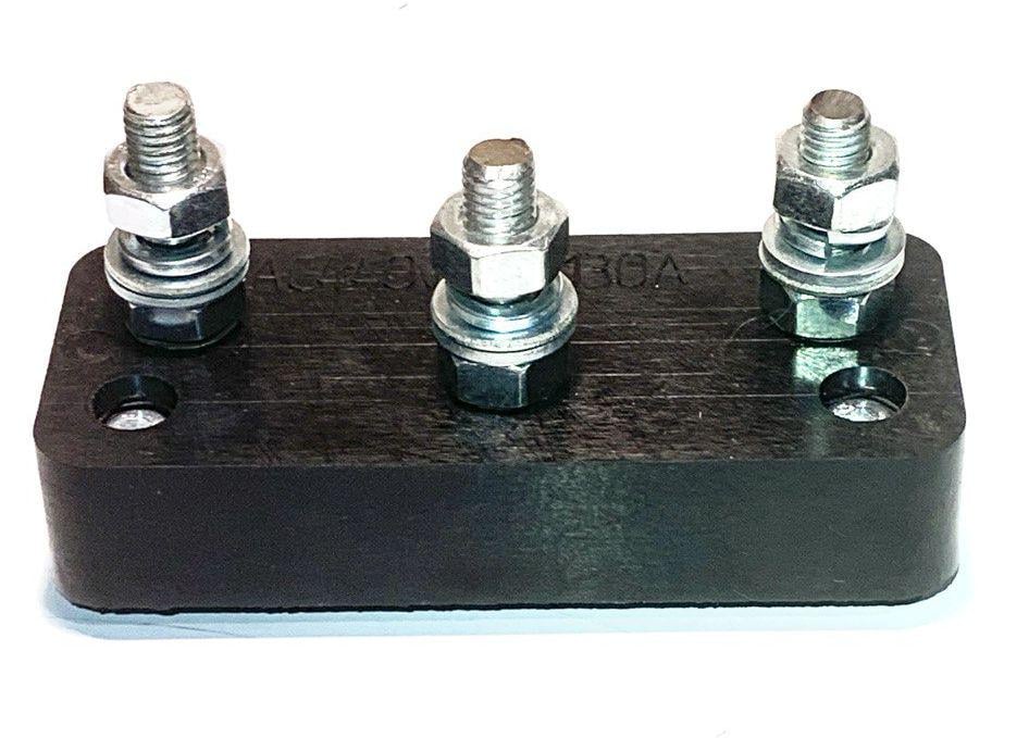 Клеммник проходной КП130А 10 мм (105)