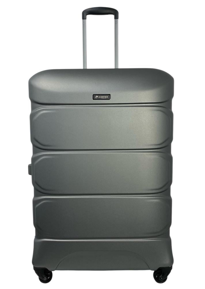 Валіза велика Airtex 748 полікарбонат L Сірий