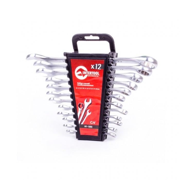 Набор ключей комбинированных Intertool HT-1203 12 шт.