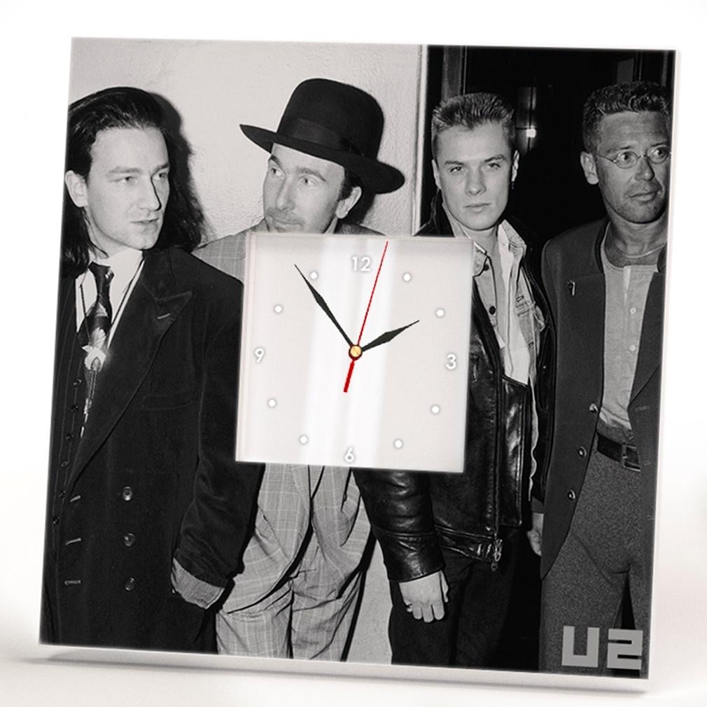 Часы "Фото U2. Боно" 260x260 мм (C03481)