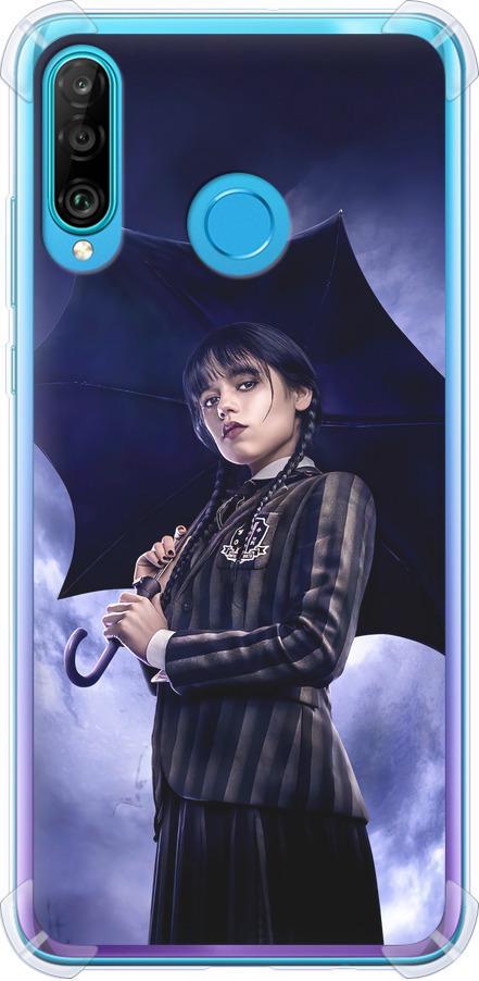 Чехол на Huawei P30 Lite Wednesday v2 (5516sp-1651-42517) Чехол на Huawei P30 Lite Wednesday v2 (5516sp-1651-42517)