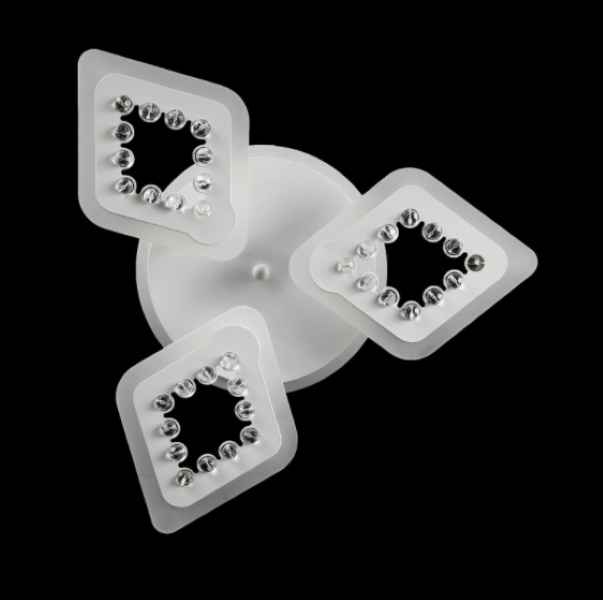 Светодиодная люстра LK39869/3/1small LED WT Белый (AN000823)