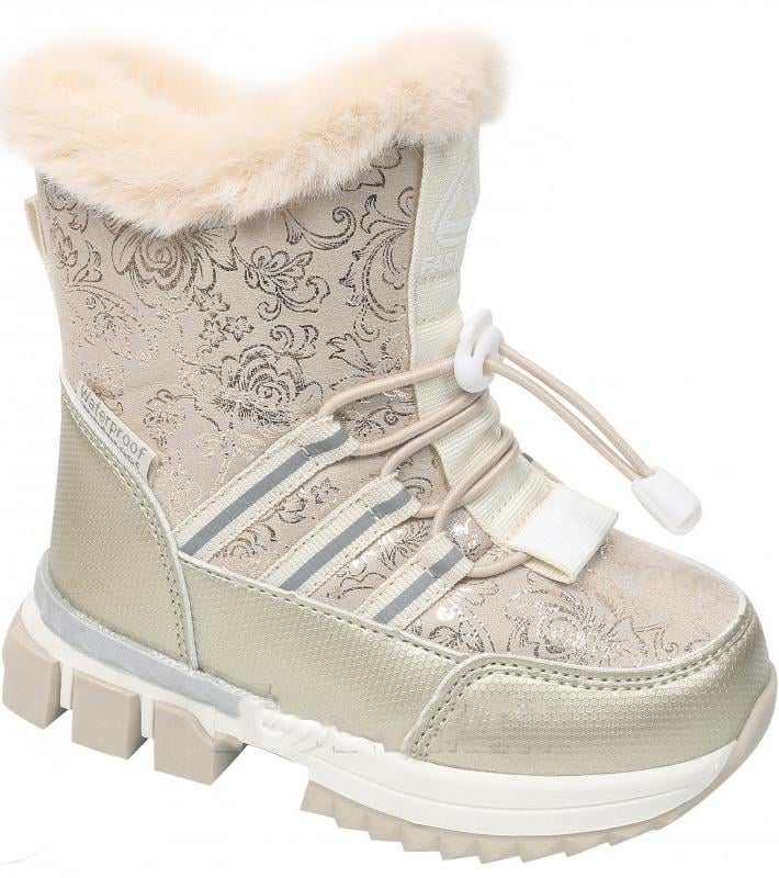 Дутики с натуральной шерстью TOM.M 7707G р. 24 Золотой