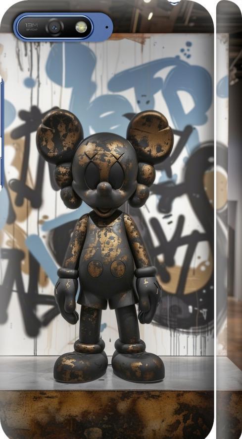 Чехол на Huawei Y6 2018 Bronze kaws v2 (6098m-1637-42517)