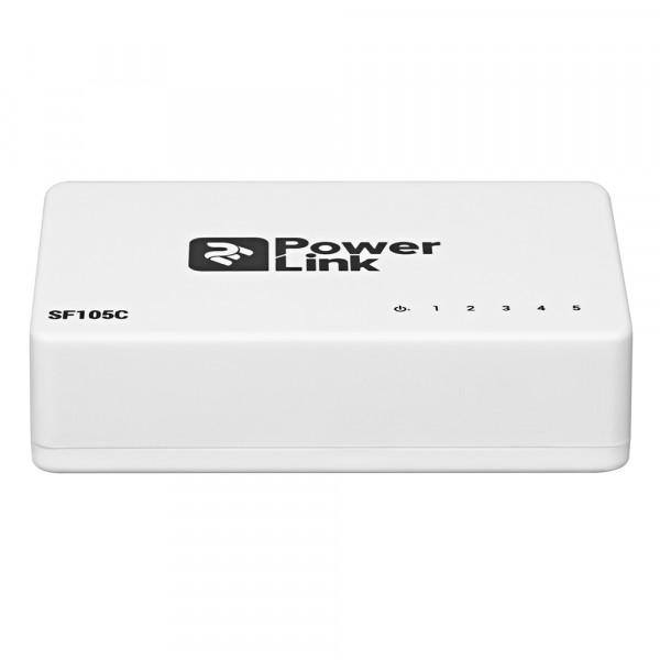 Коммутатор 2E PowerLink SF105C 5хFast Ethernet (2E-SF105C) - фото 2